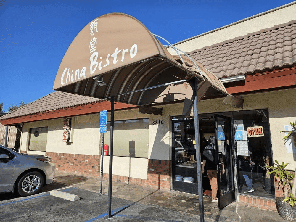 China Bistro storefront